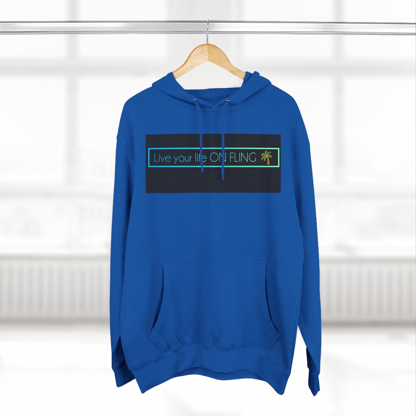 ON FLING-❤️🔥Panel Fleece Hoodie