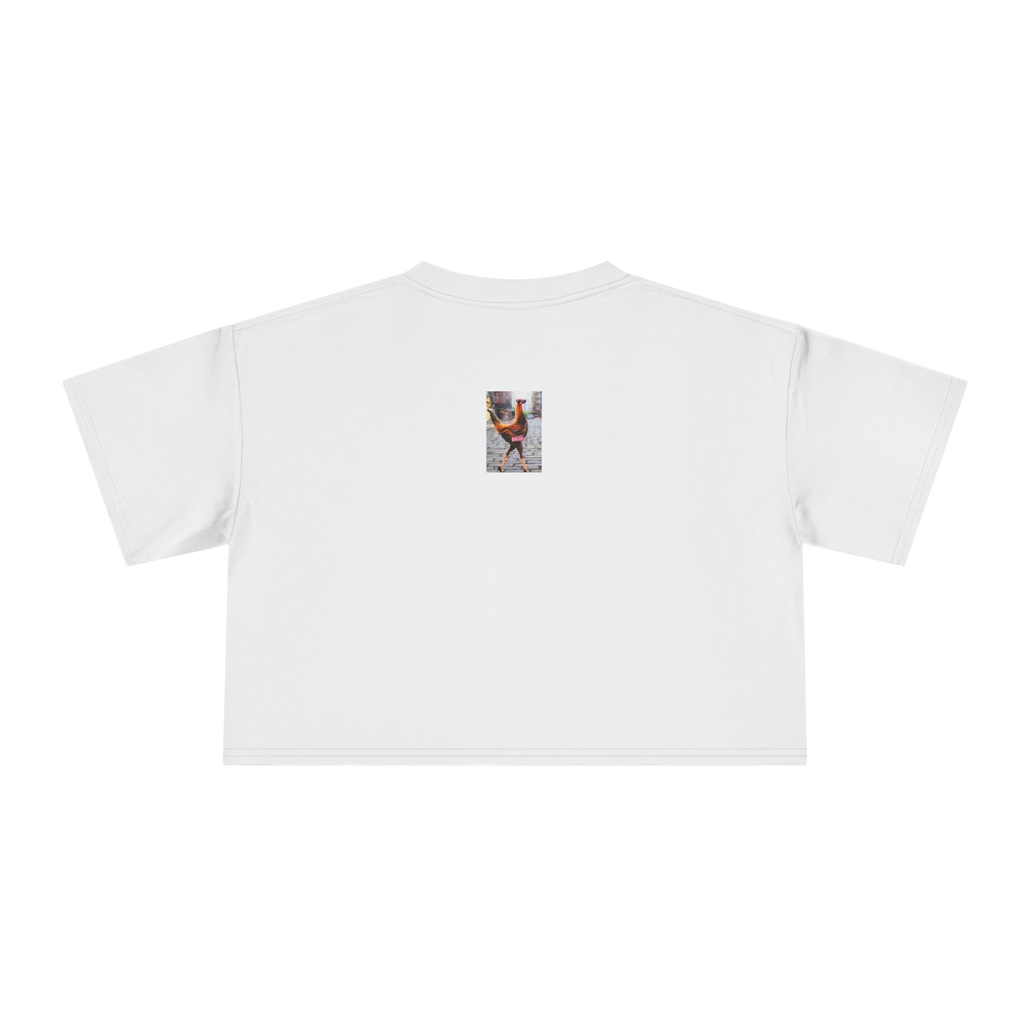 Women's Crop Tee “ON FLING🐓”