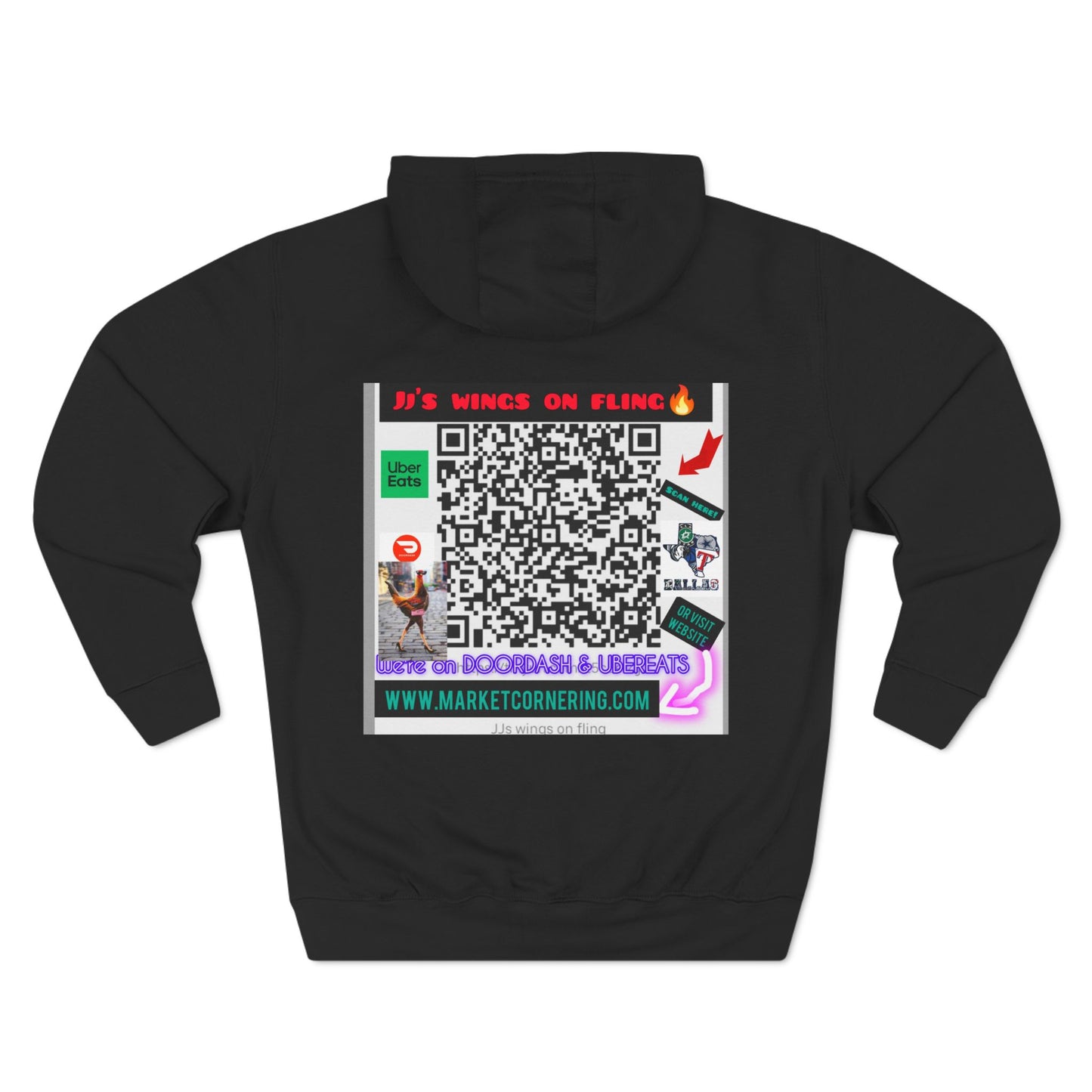 ON FLING-❤️‍🔥Panel Fleece Hoodie