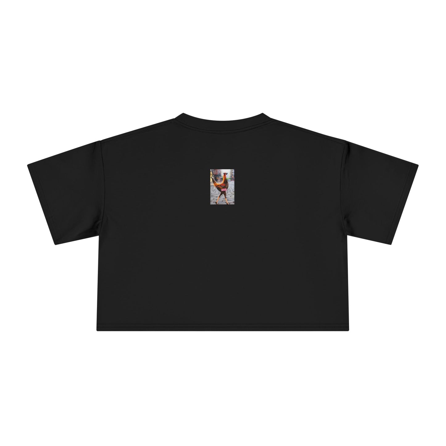 Women's Crop Tee “ON FLING🐓”