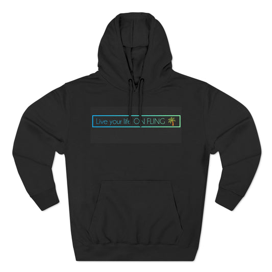 ON FLING-❤️‍🔥Panel Fleece Hoodie