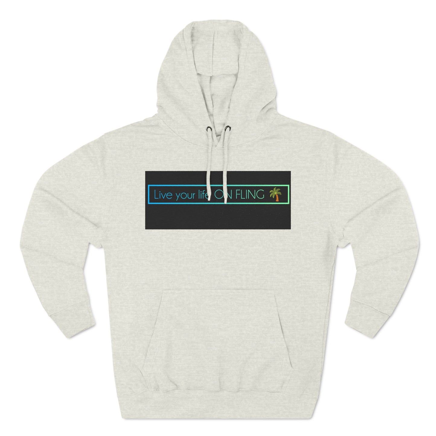 ON FLING-❤️‍🔥Panel Fleece Hoodie
