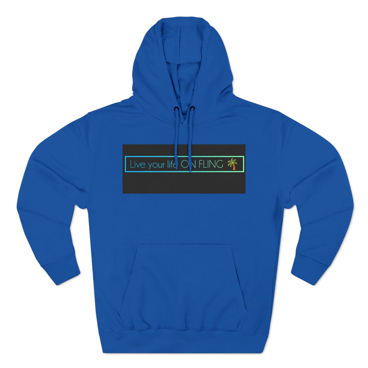 ON FLING-❤️‍🔥Panel Fleece Hoodie