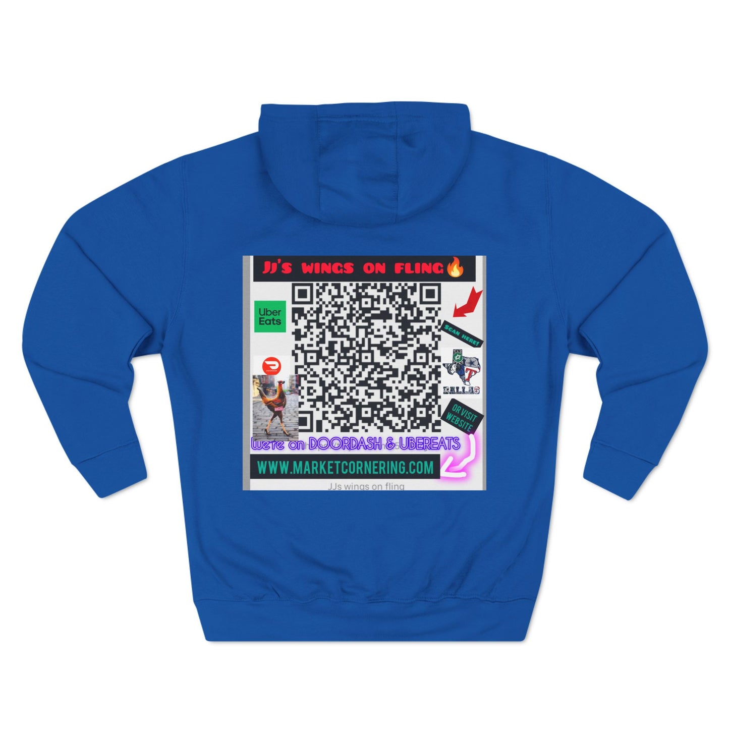 ON FLING-❤️‍🔥Panel Fleece Hoodie