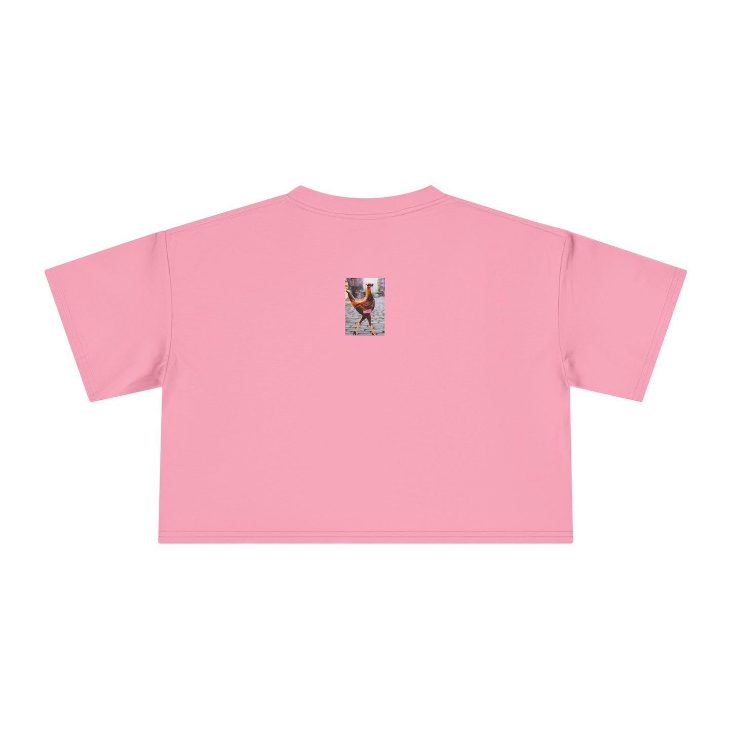 Women's Crop Tee “ON FLING🐓”