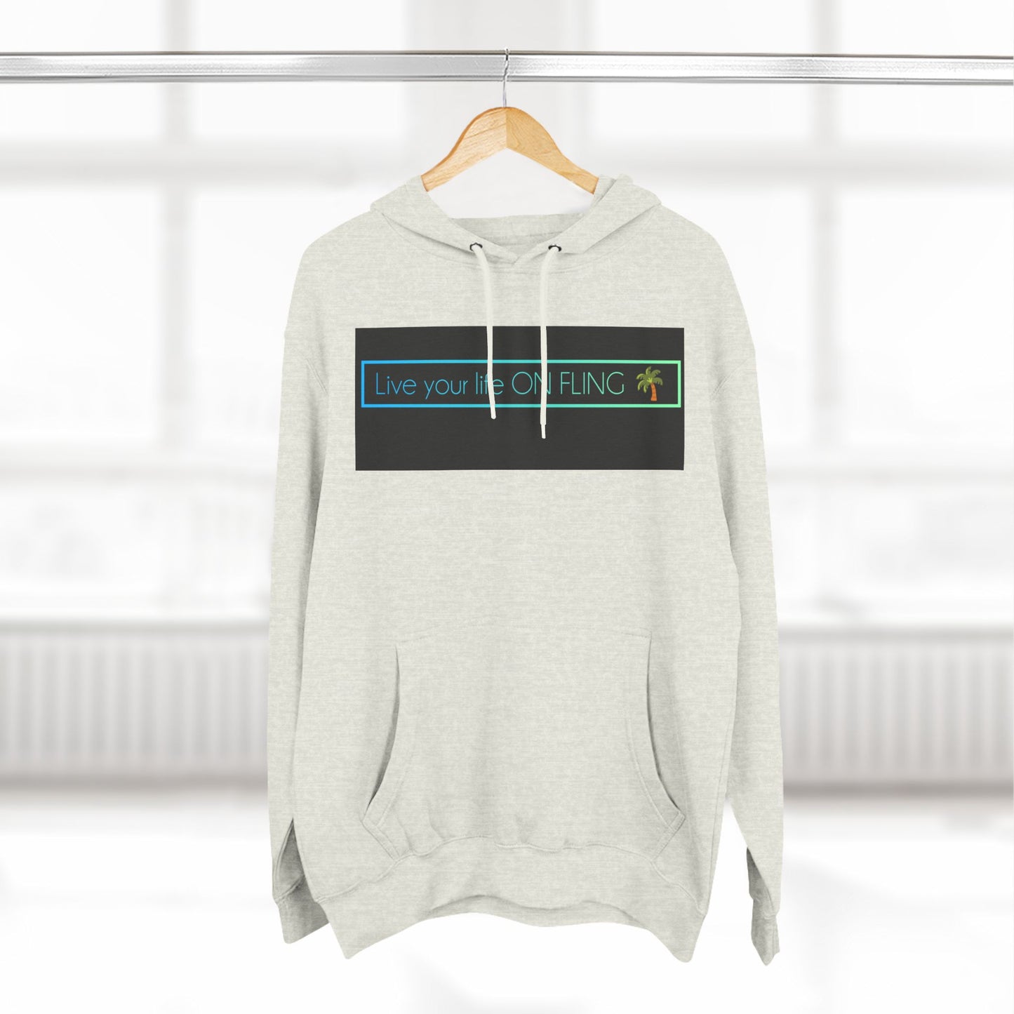 ON FLING-❤️‍🔥Panel Fleece Hoodie